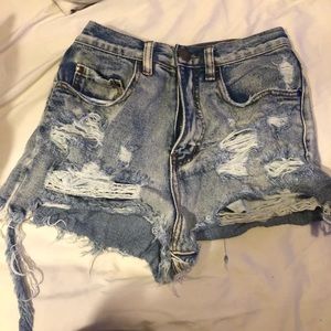 Jean shorts